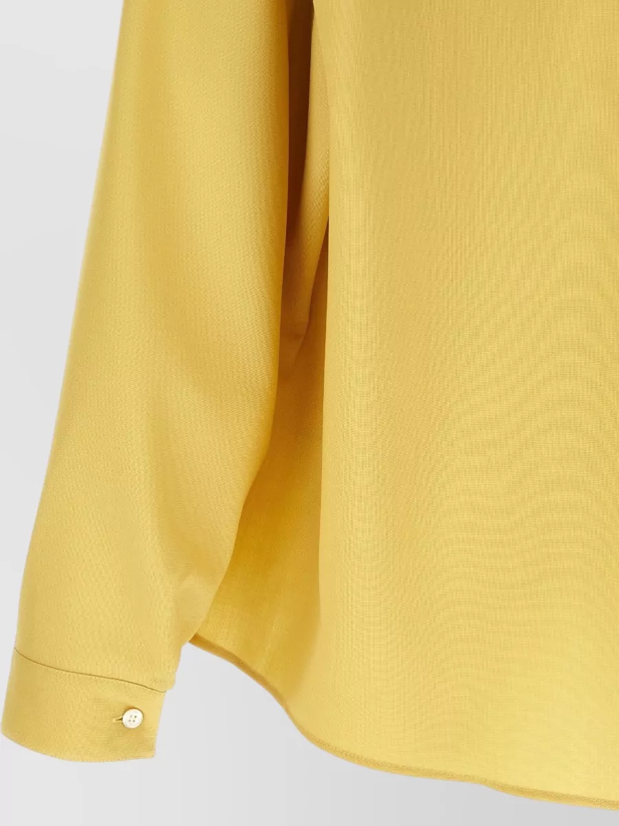 Marni Tropical Wool Shirt Long Sleeves Buttoned Collar