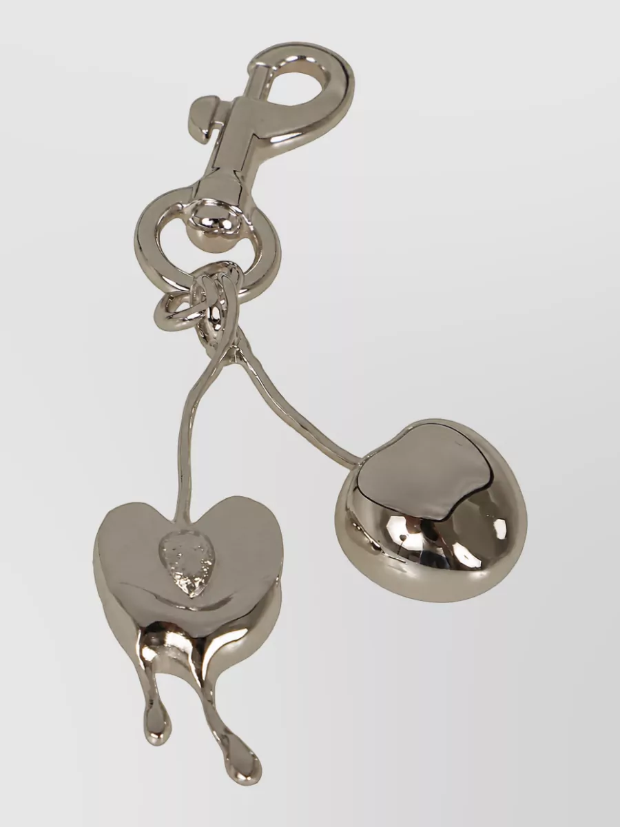 Paco Rabanne brass keyring