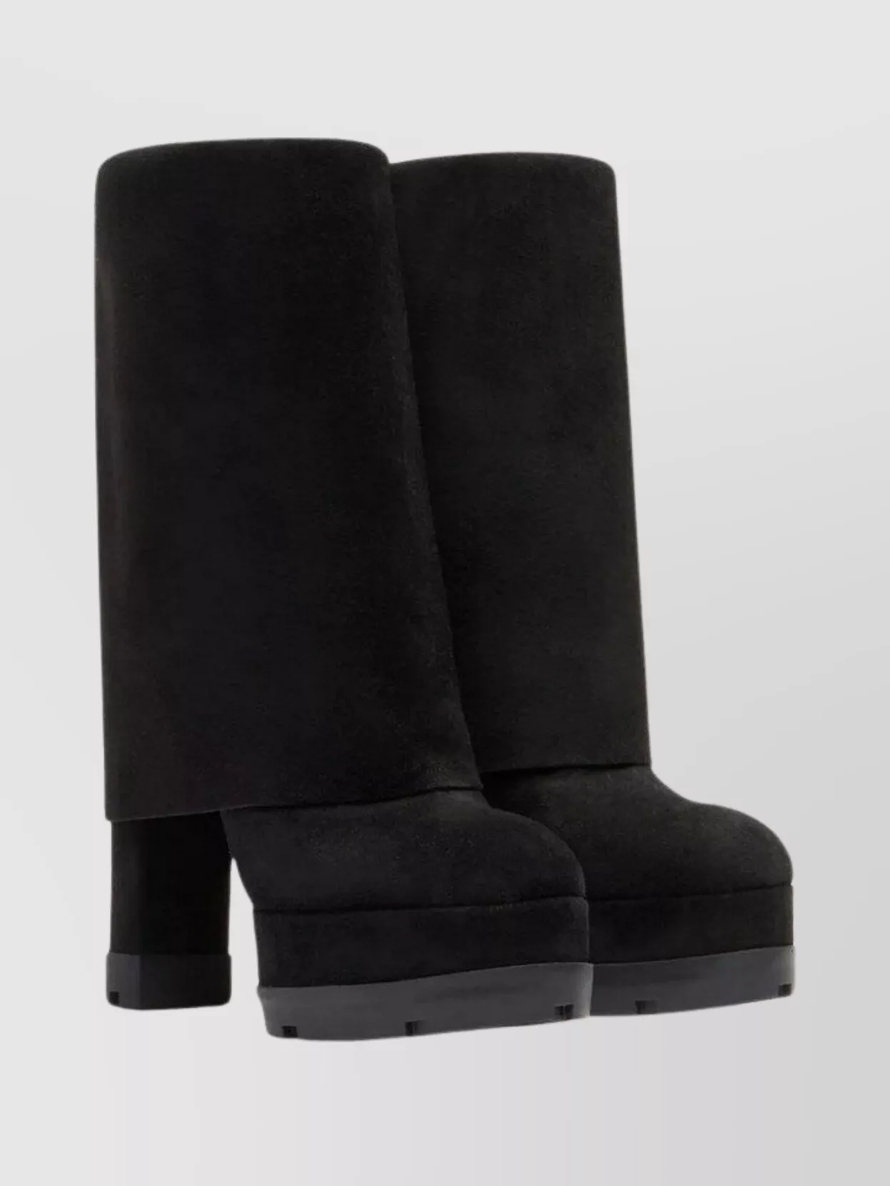 Casadei Ankle Boots With Platform And Block Heel In Black
