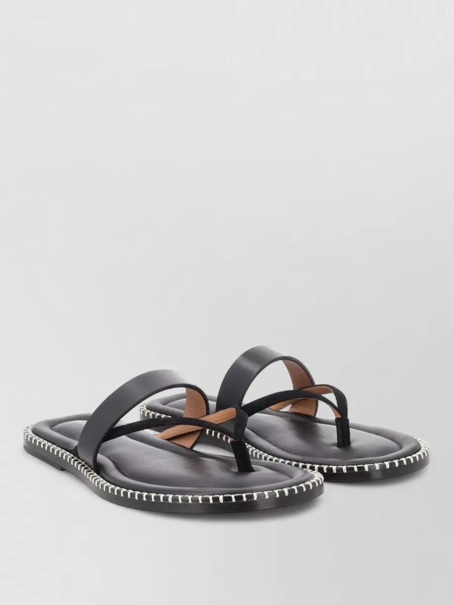 Dries Van Noten Leather Slides