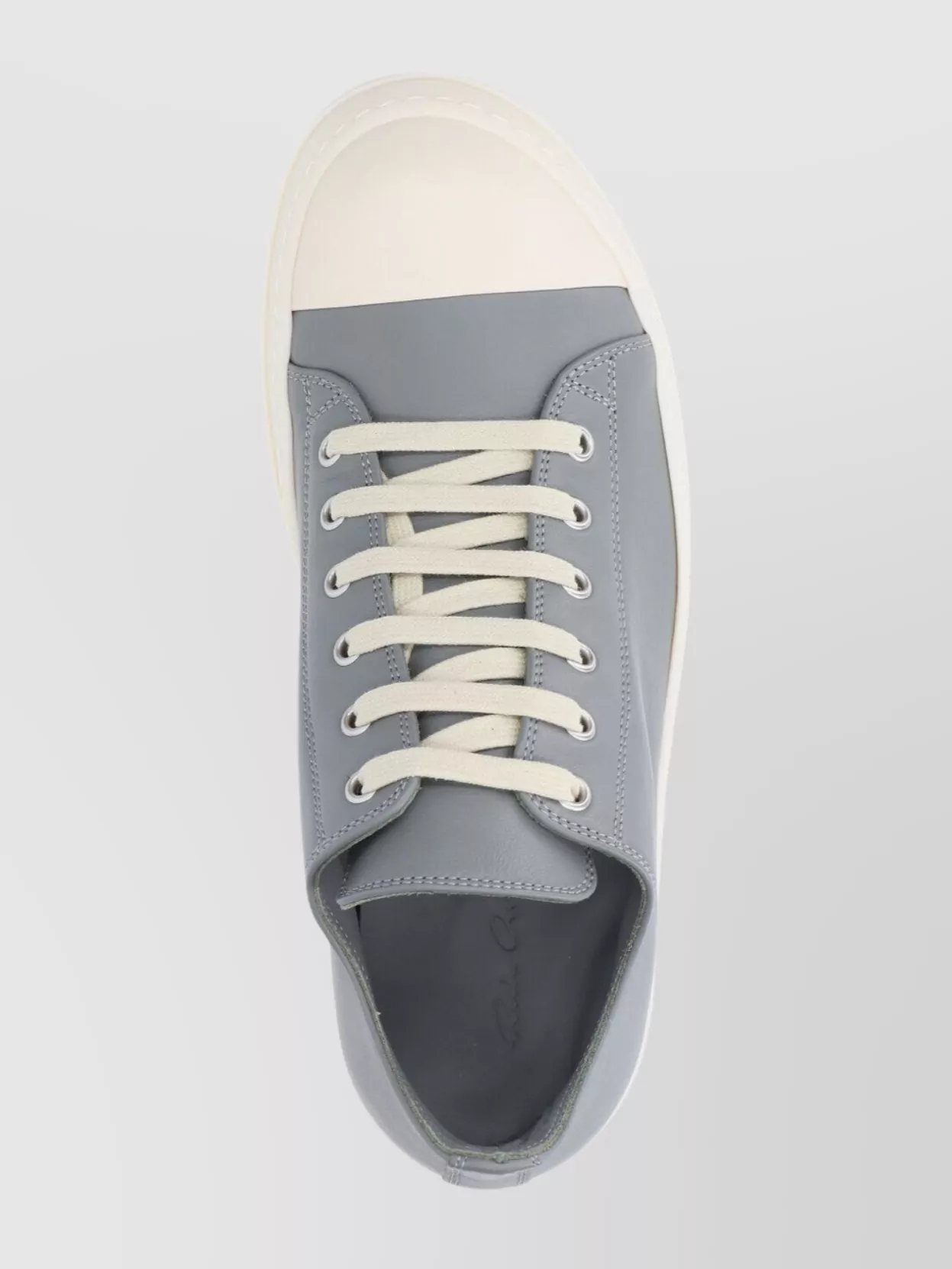 Rick Owens Casual Low Top Sneakers With Round Toe