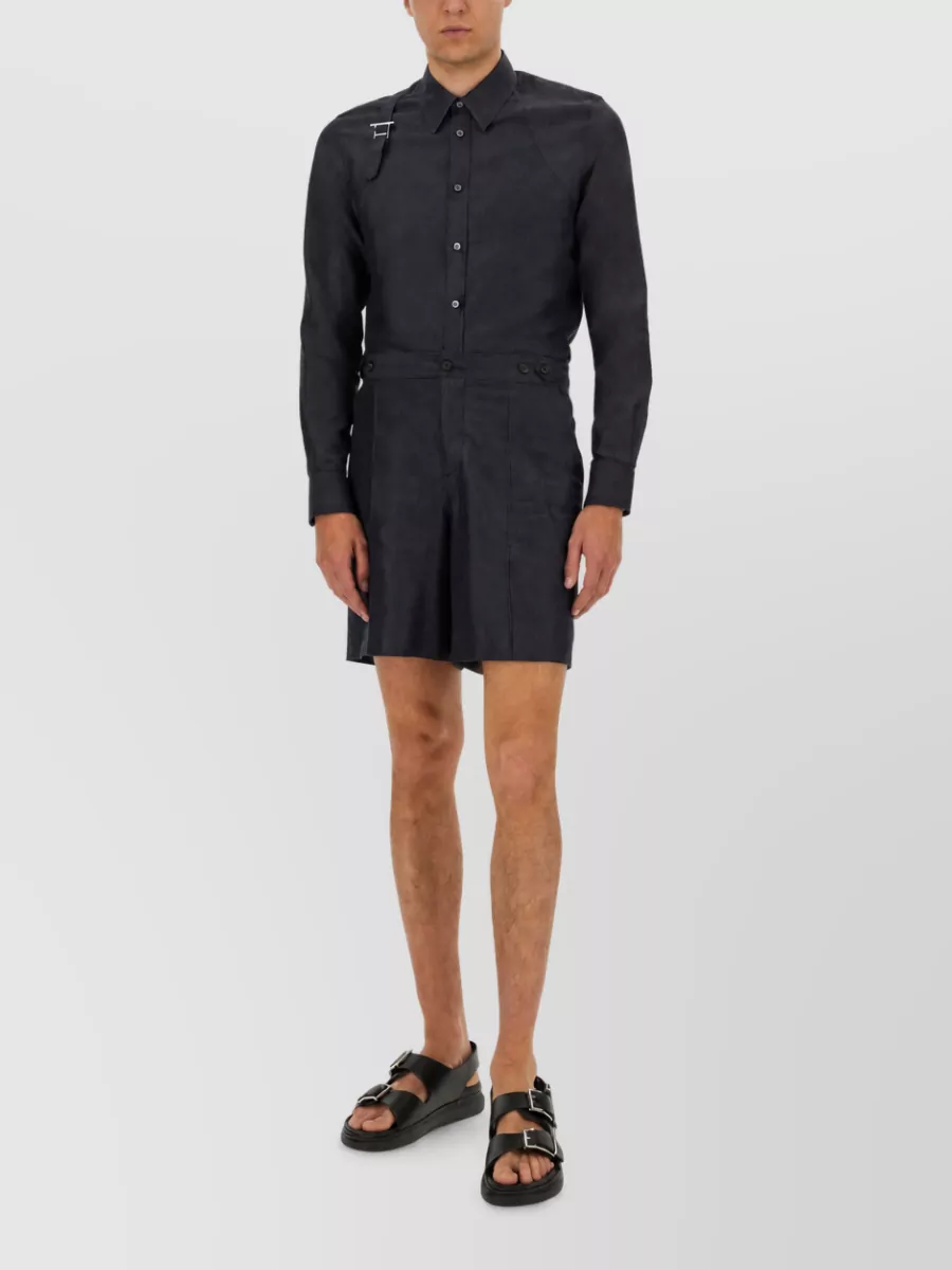 Alexander Mcqueen Cotton Lyocell Shirt