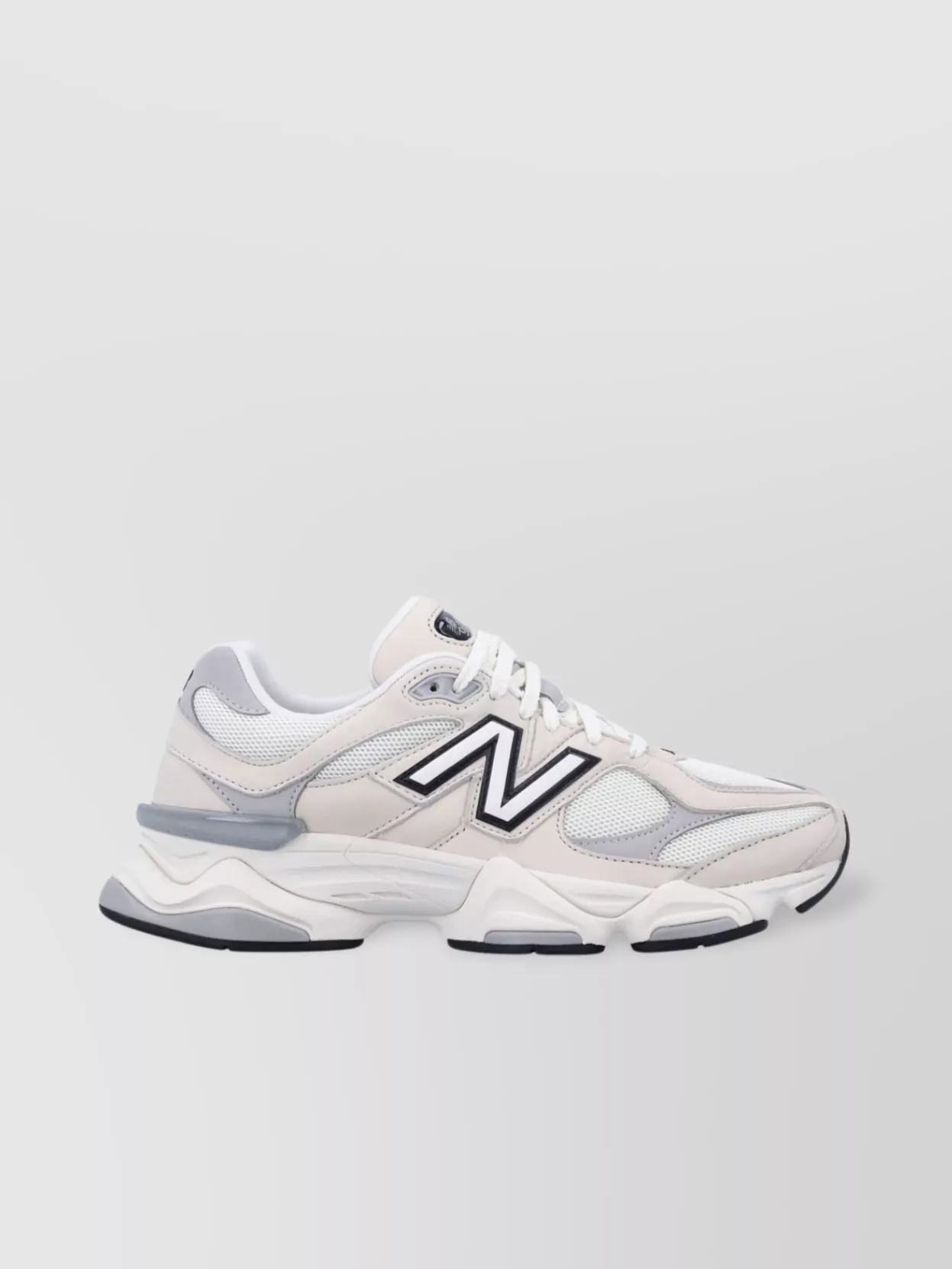 New Balance Almond Toe Mesh Sneakers Diamond Outsole