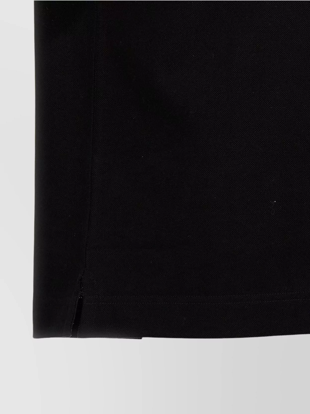 Givenchy Polo Shirt With Short Sleeves And Side Slits