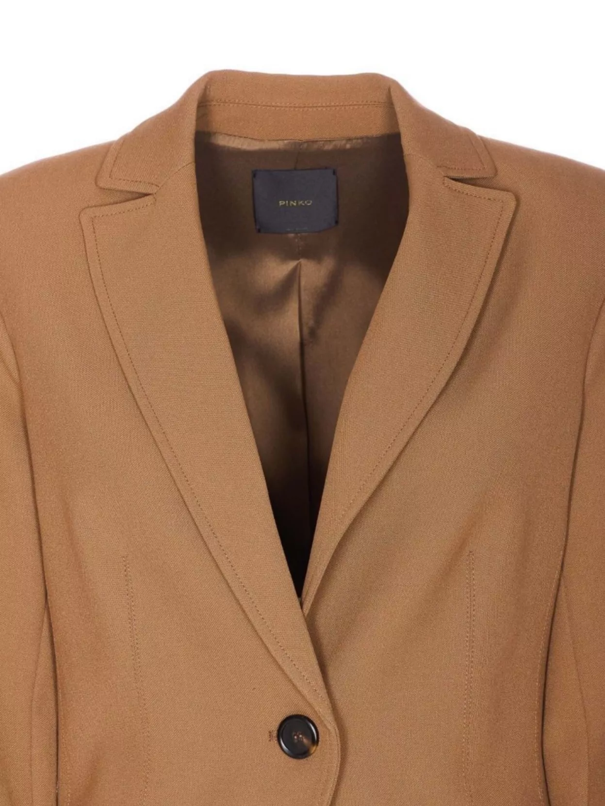 Pinko Tailored Jacket With Back Vent And Pockets