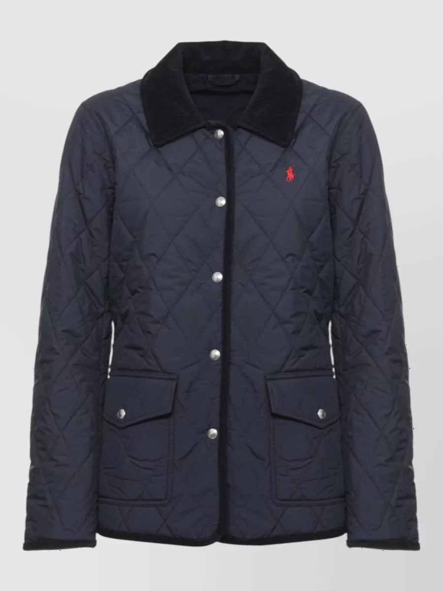 Ralph Lauren quilted single breasted jacket