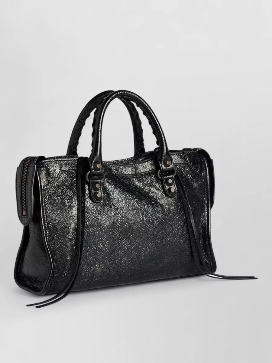 Balenciaga Le City Small Leather Shoulder Bag
