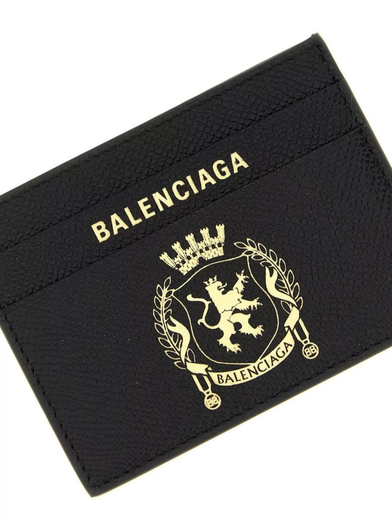 Balenciaga Travel Document Card Holder With Embossed Design