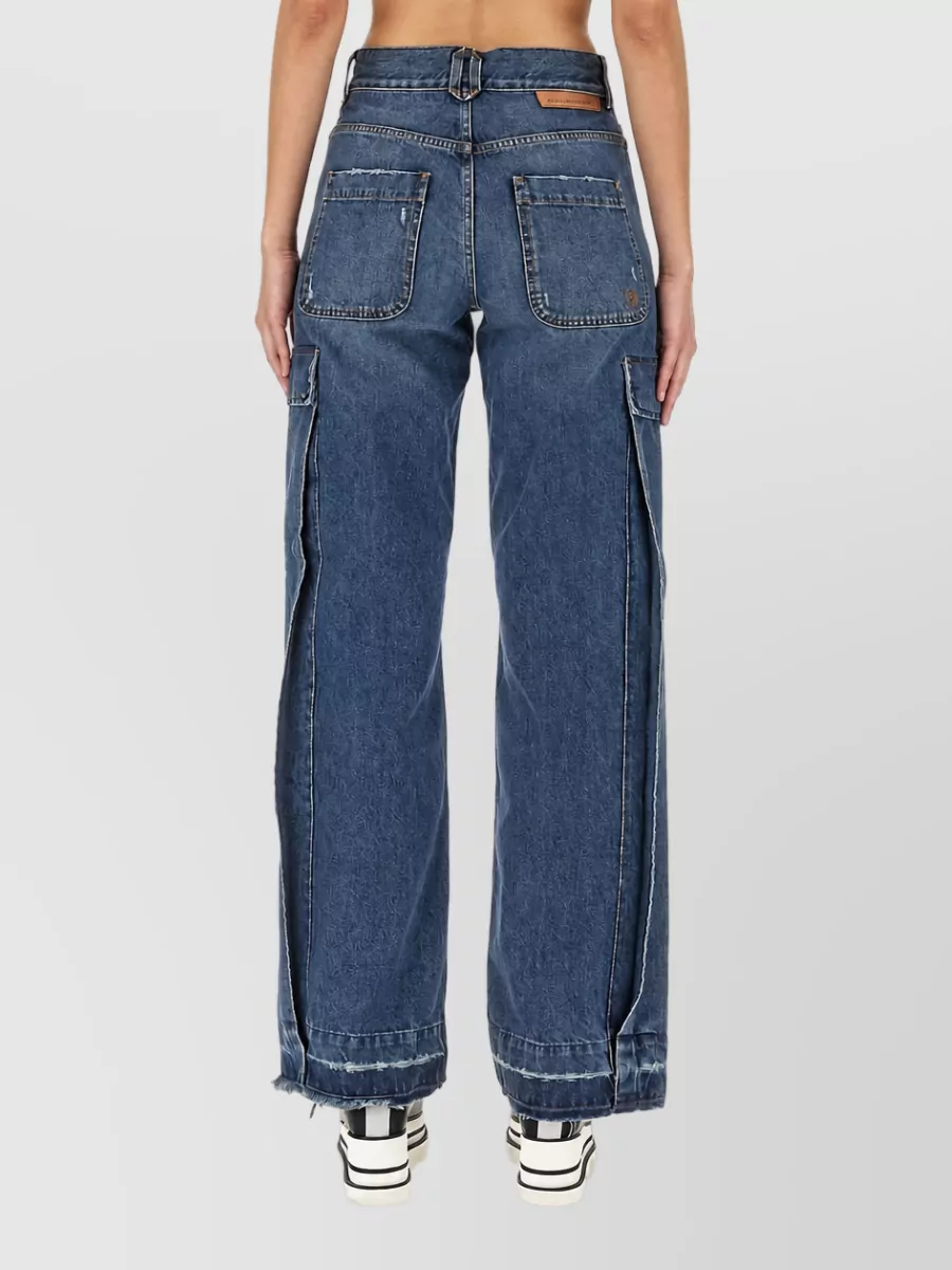 Stella Mccartney Wide-Leg Cargo Trousers
