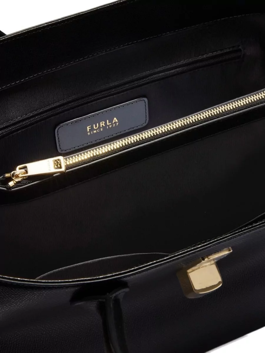 Furla Silk Nylon Tote Bag