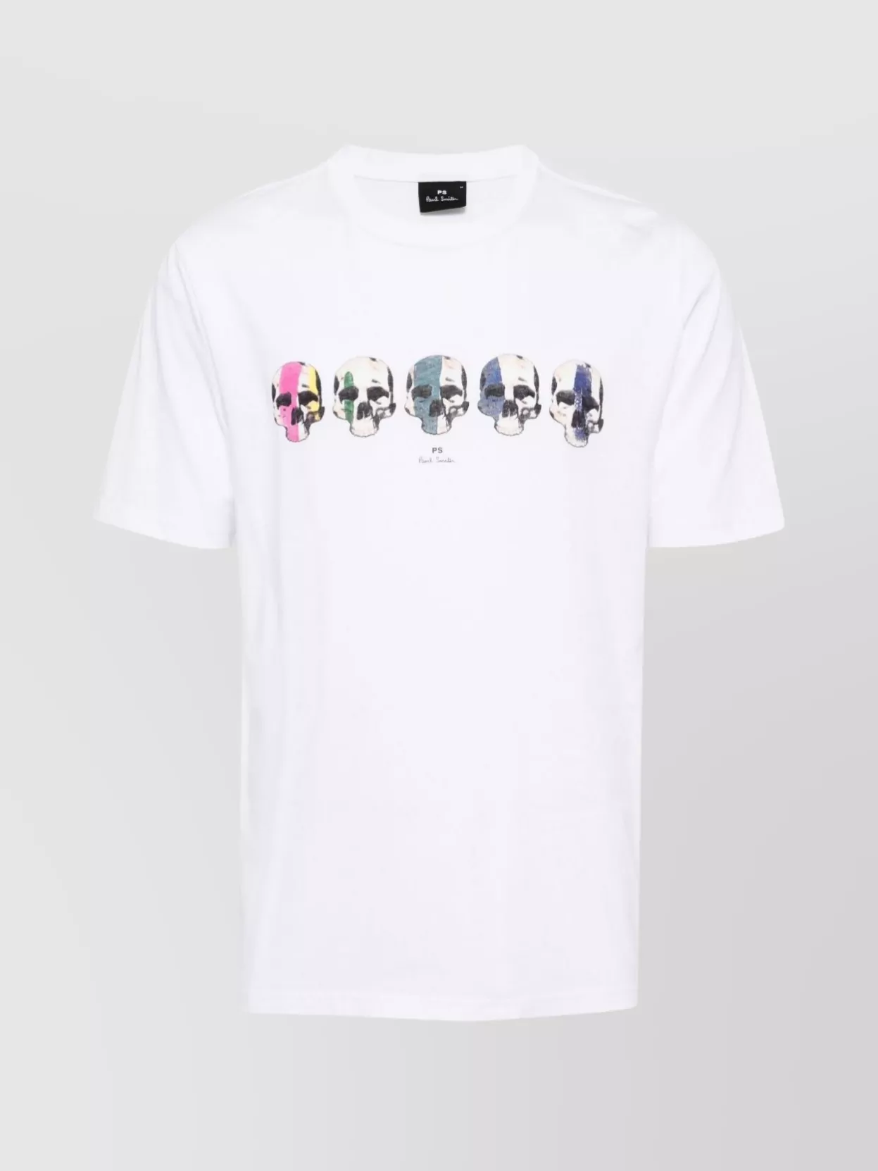 Paul Smith Cotton Crew Neck T-Shirt With Graphic Print
