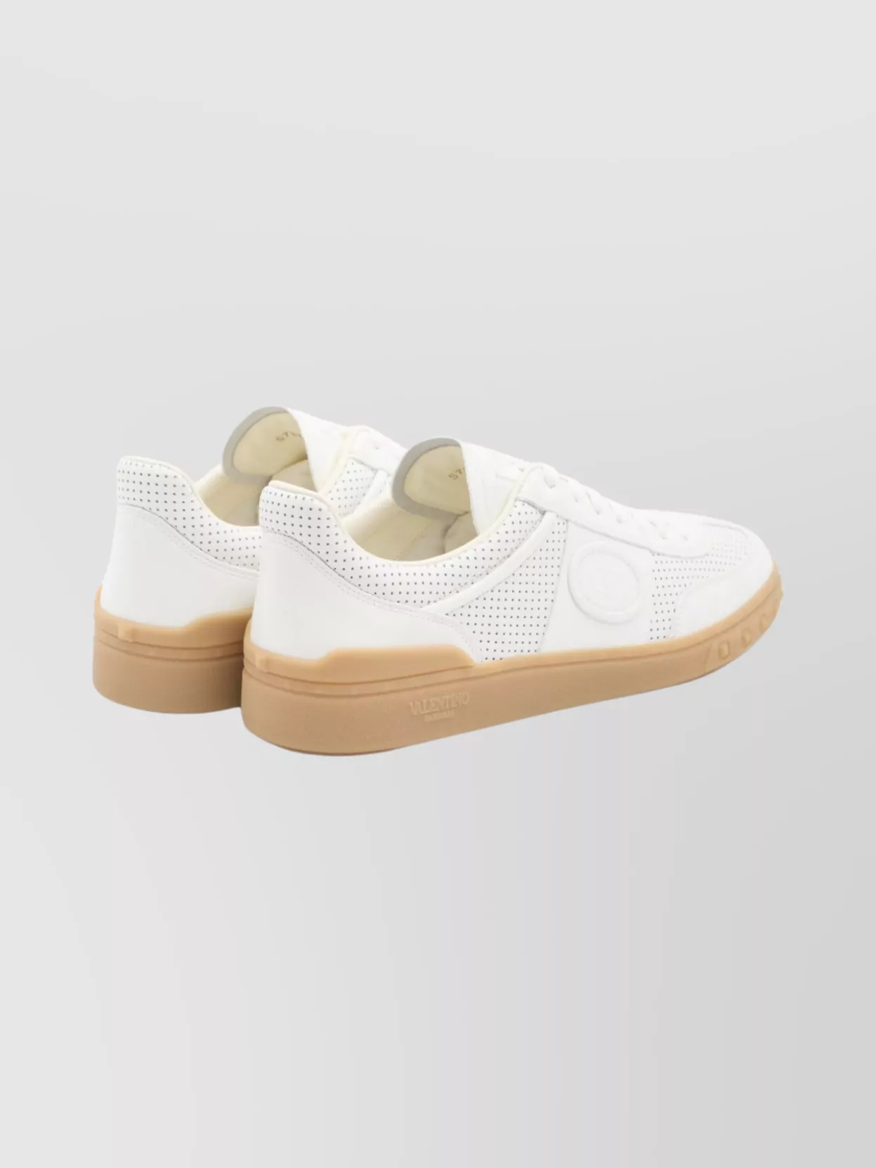 Valentino Garavani Custom Sole Sneakers Unique Leather