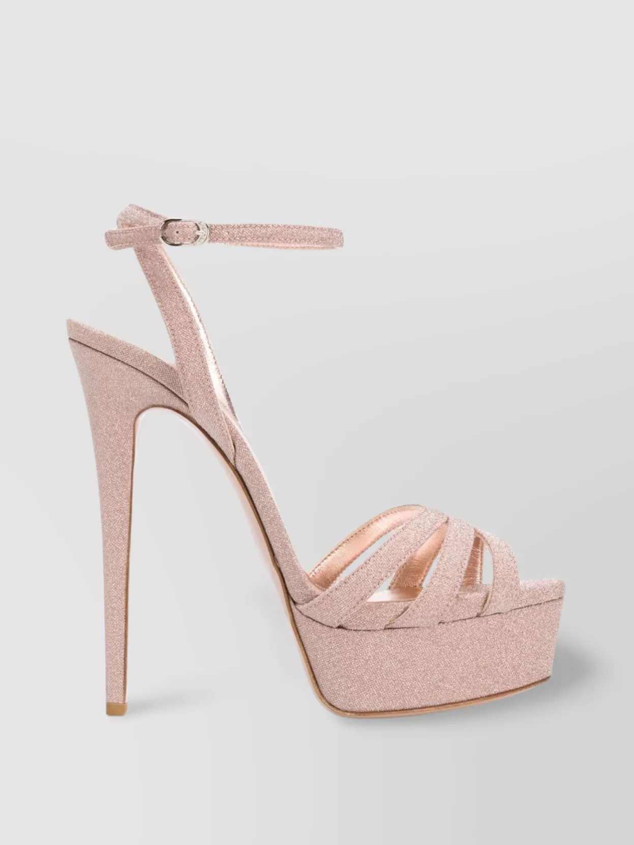 Shop Le Silla Lola's Glamorous Strappy Sandals In Pink