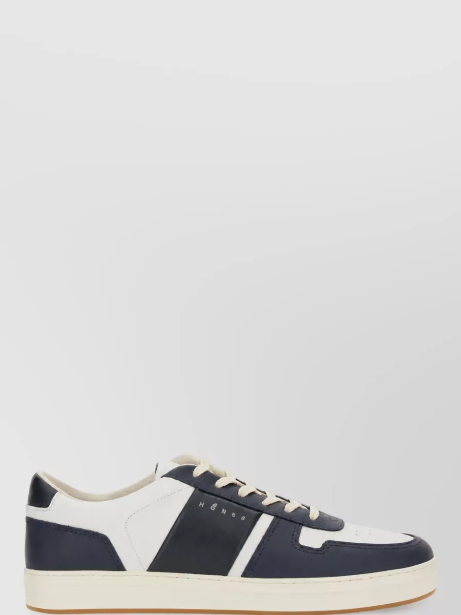 Hogan Leather Lace-Up Sneakers