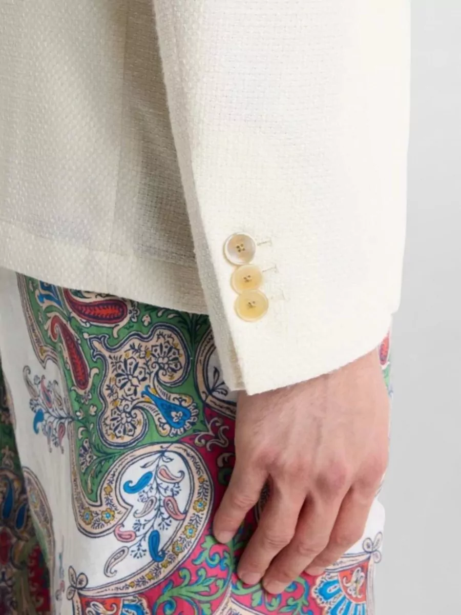 Etro Cotton Single-Breasted Blazer