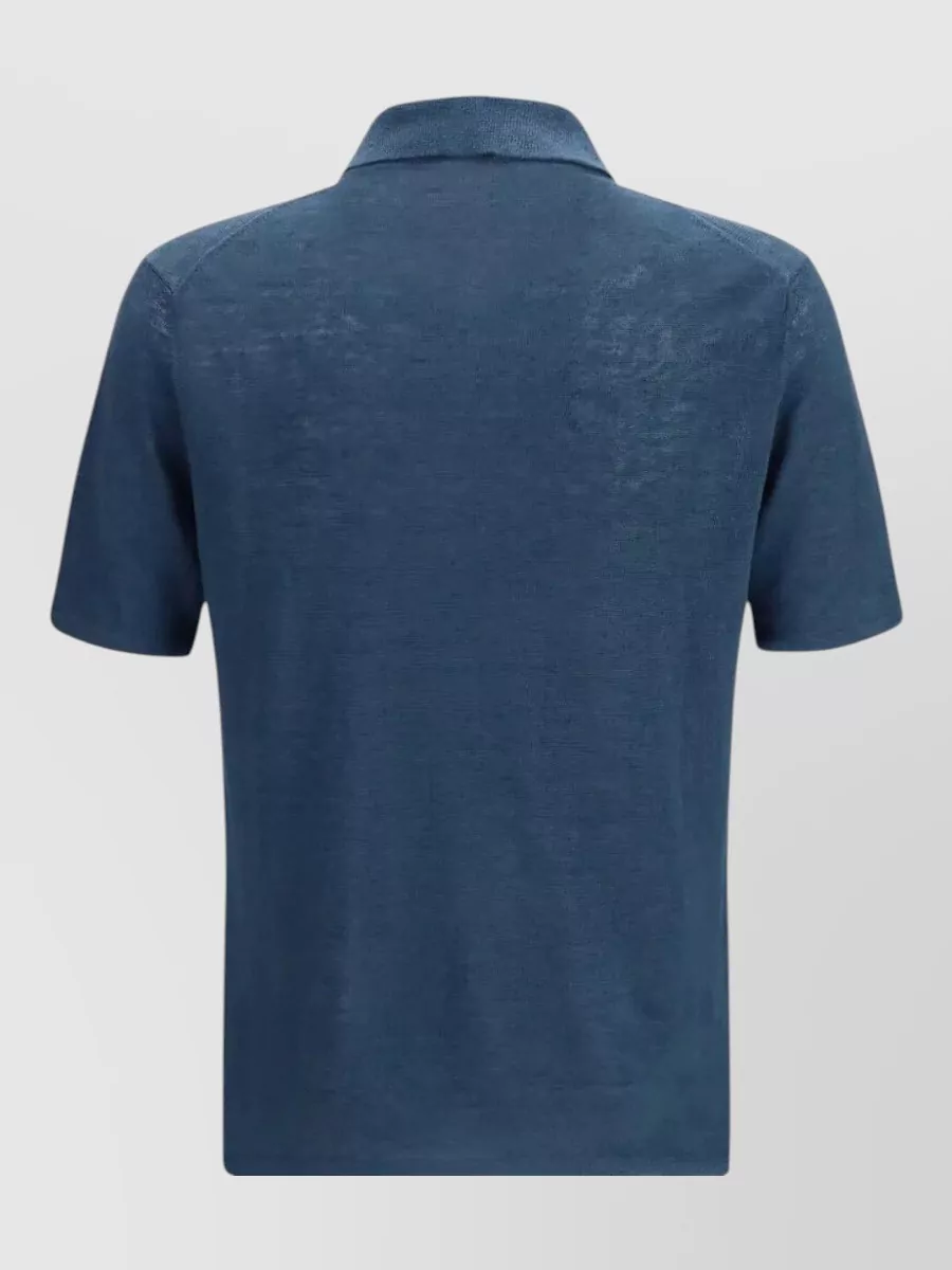 Roberto Collina Linen Polo Shirt