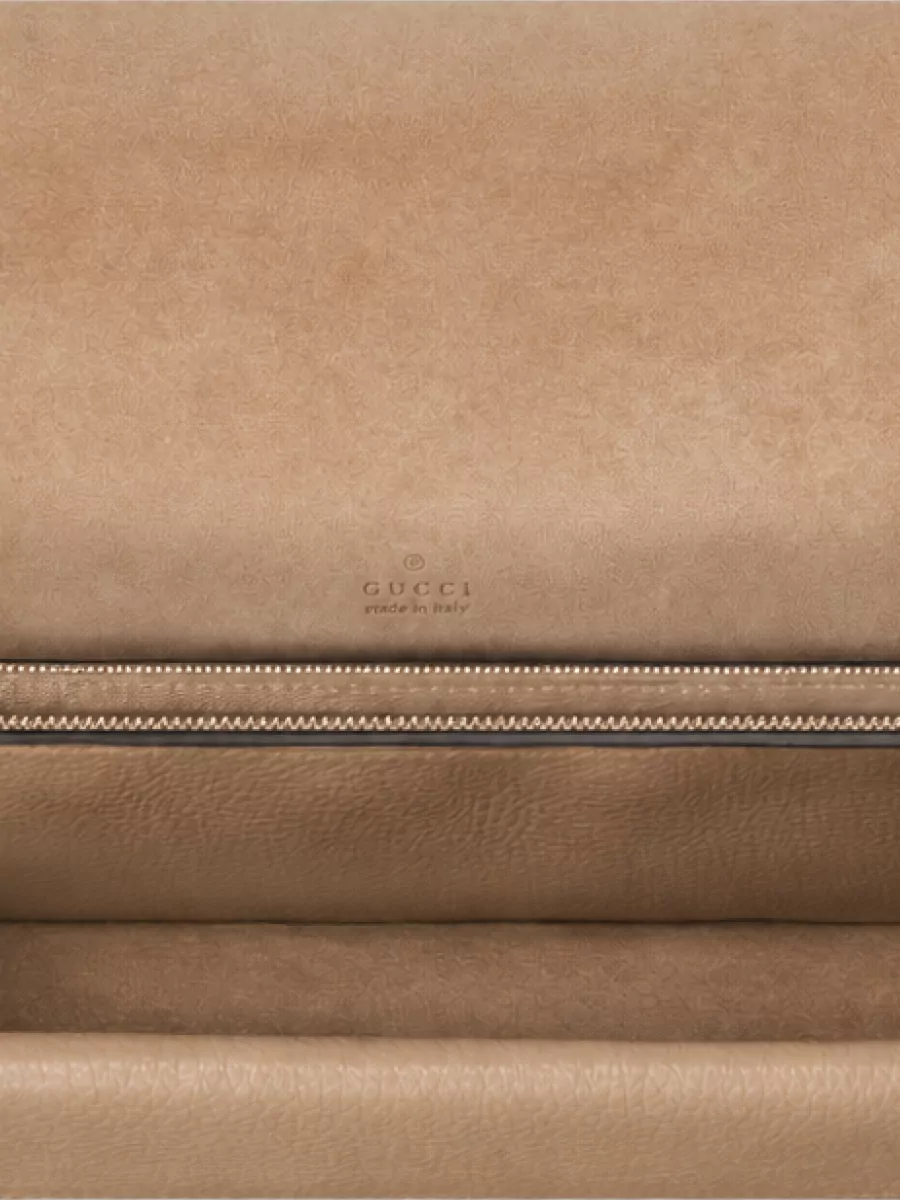 Gucci Dionysus Medium Leather Clutch Bag