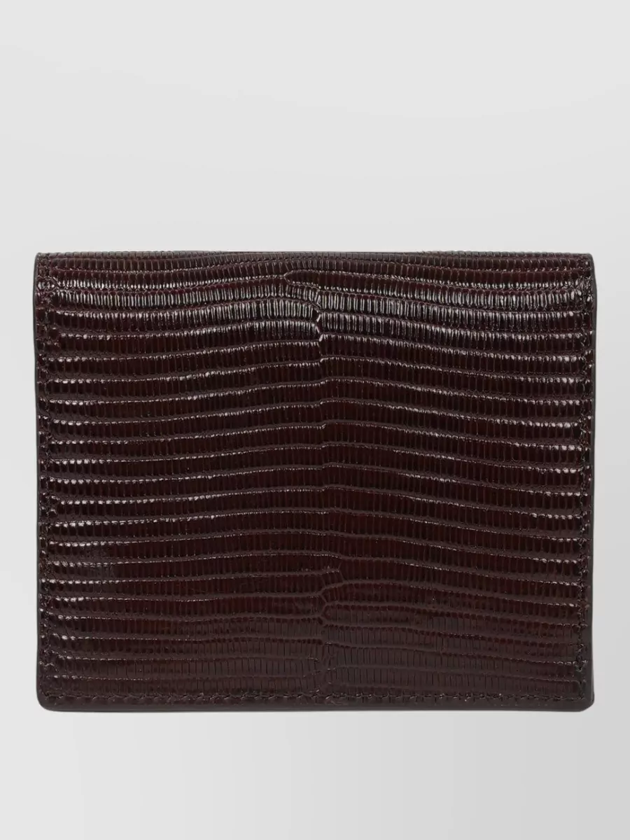 Totême leather card holder