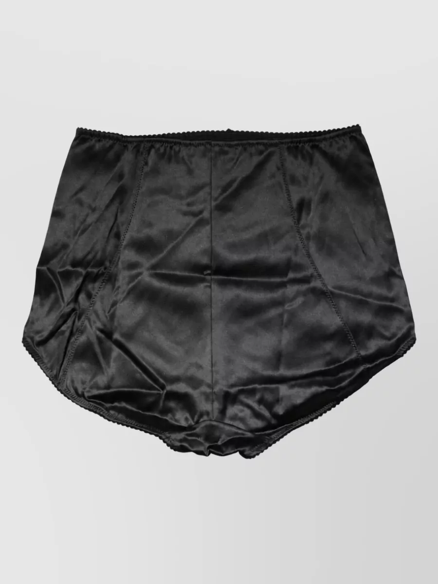 Dolce&Gabbana silk blend high-waist girdle panty