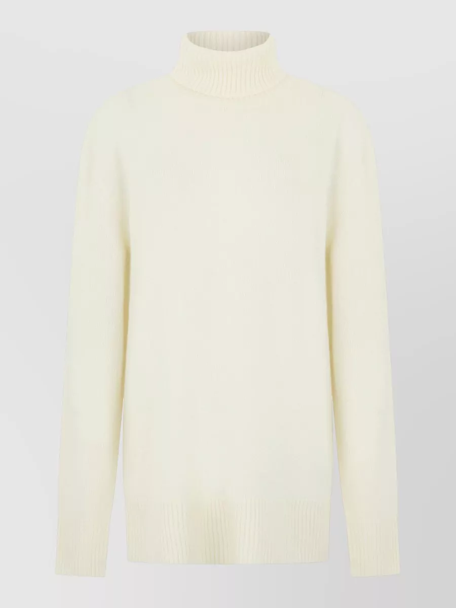 Totême cashmere ribbed turtleneck sweater