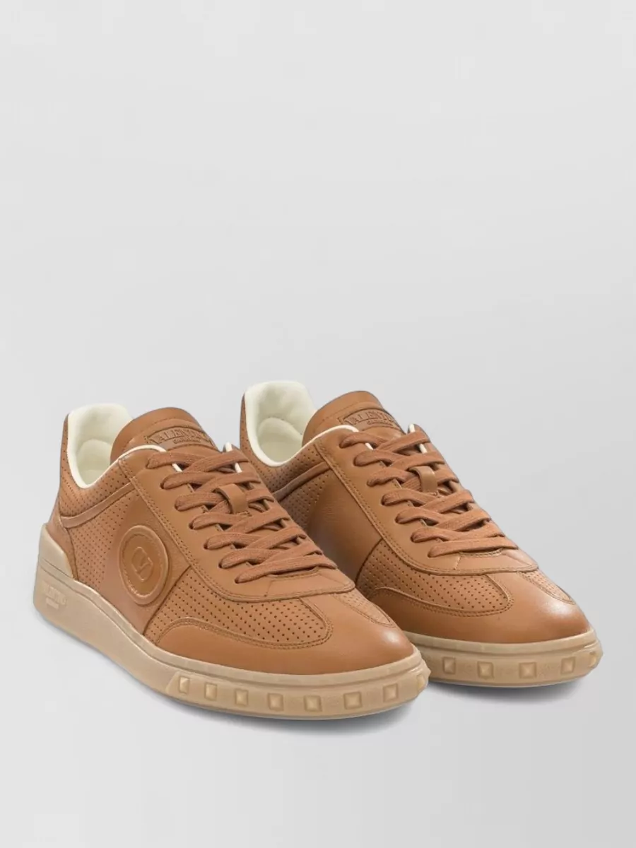 Valentino Garavani leather slip-on sneakers