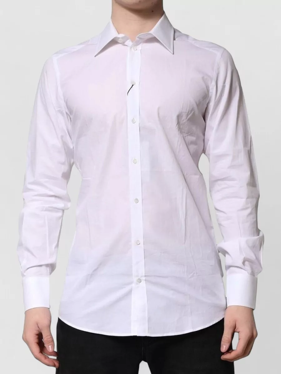 Dolce&Gabbana Cotton long-sleeve formal shirt