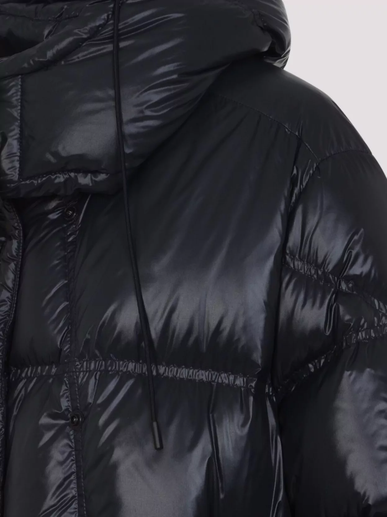 Moncler Padded Stand-Up Collar Jacket Hood