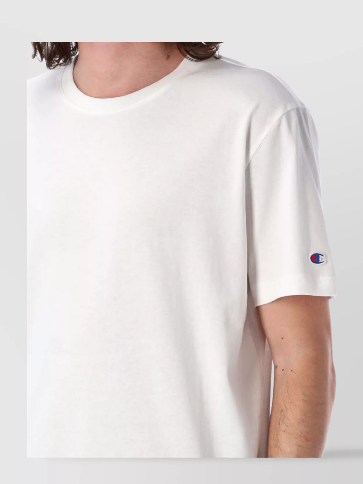 Champion Short Sleeve Round Neck Staple T-shirt In White