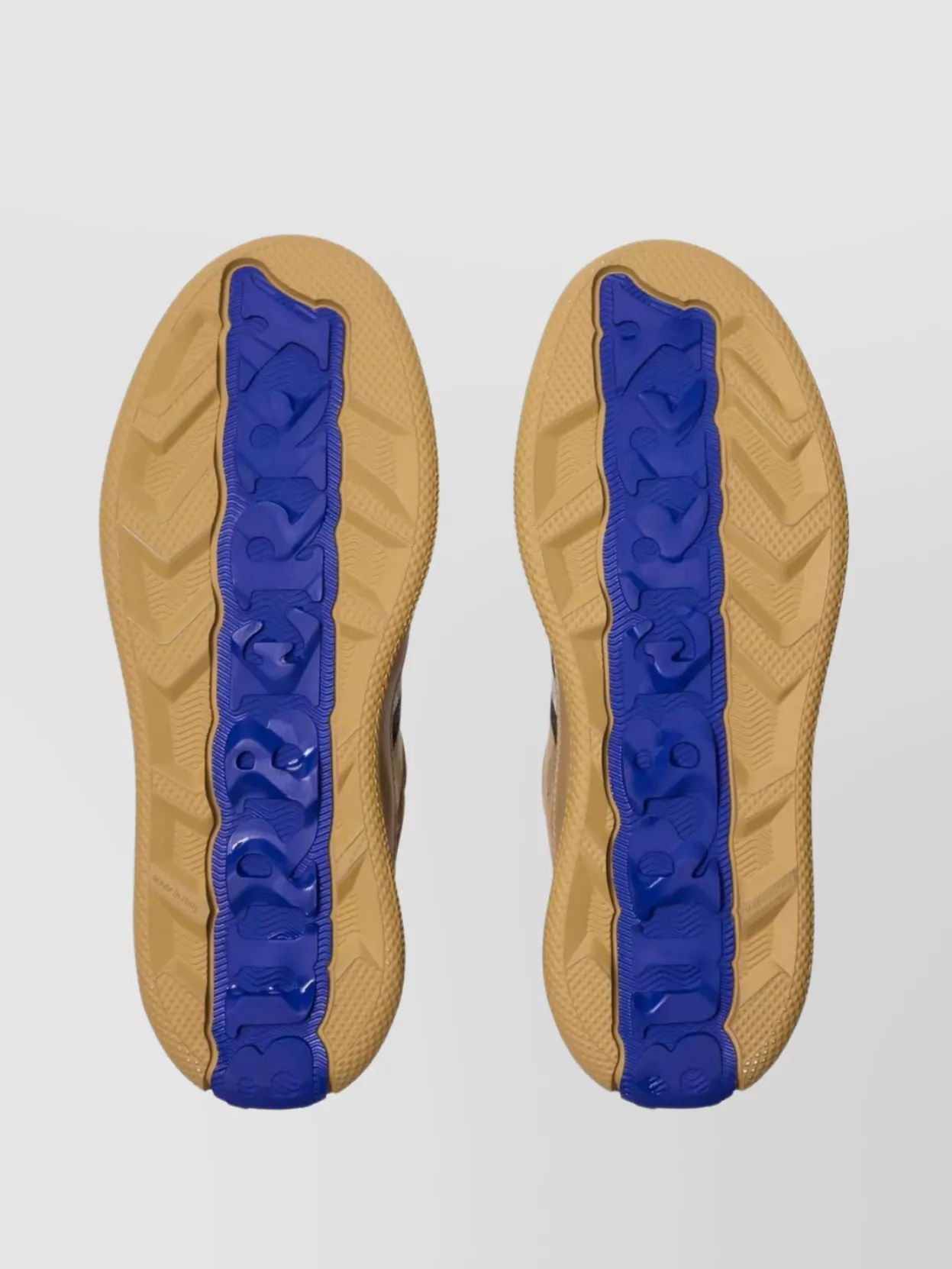 Burberry Sneakers Check Pattern Contrast Sole