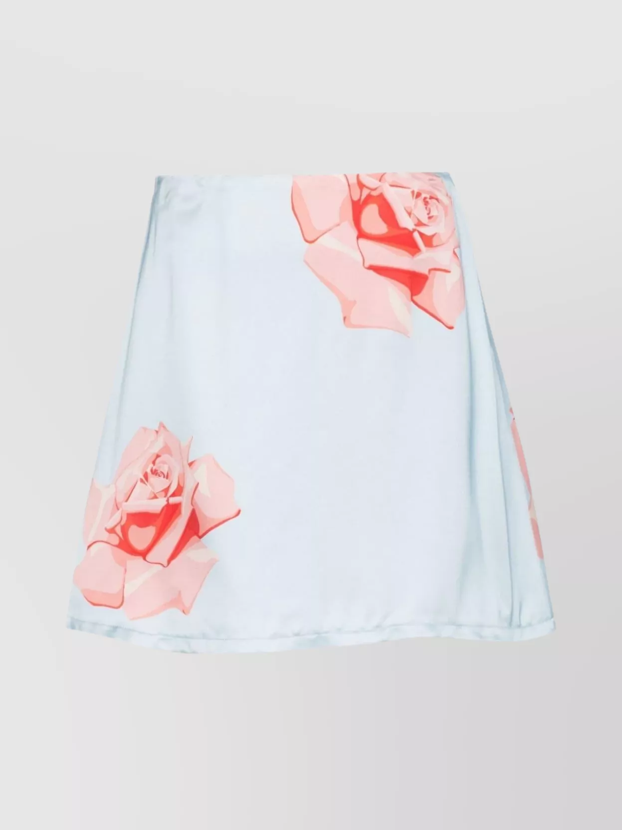 Shop Kenzo A-line Floral Print Mini Skirt