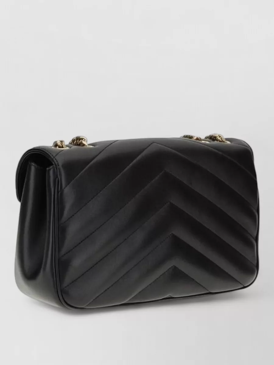 Saint Laurent Loulou Leather Shoulder Bag