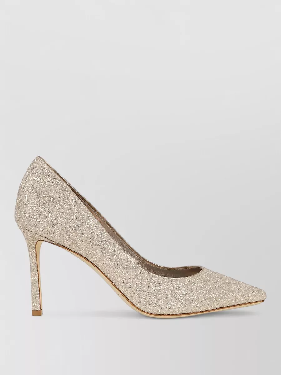 Jimmy Choo Glitter Romy 85 Pumps