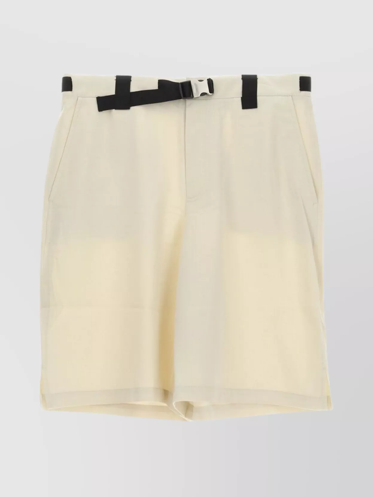 Shop Jacquemus Short With Back Pocket And Belt Loops