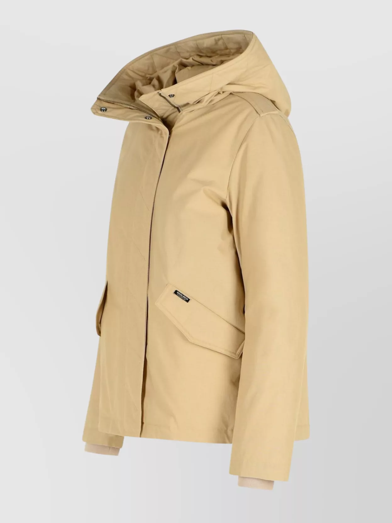 Woolrich 'military' Beige Cotton Blend Jacket