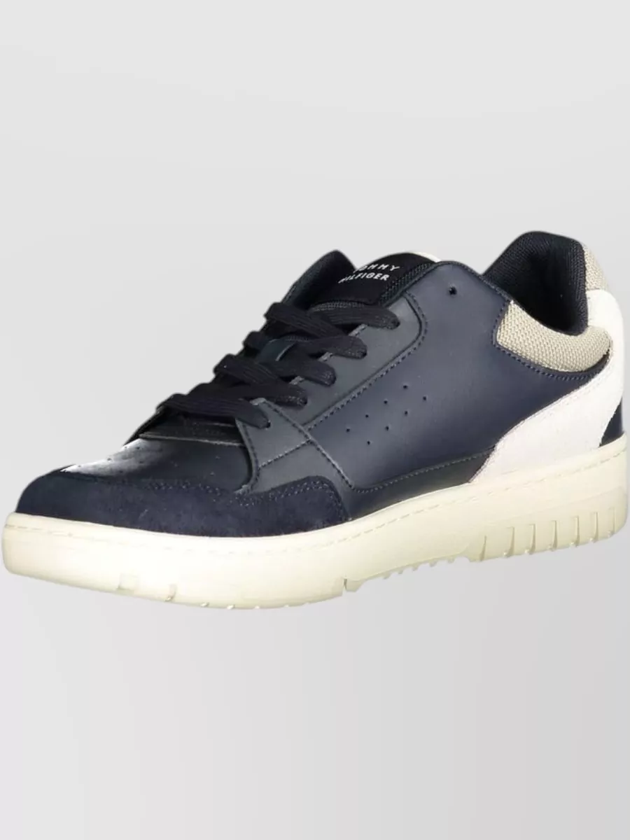 Tommy Hilfiger Leather Low-Top Sneakers