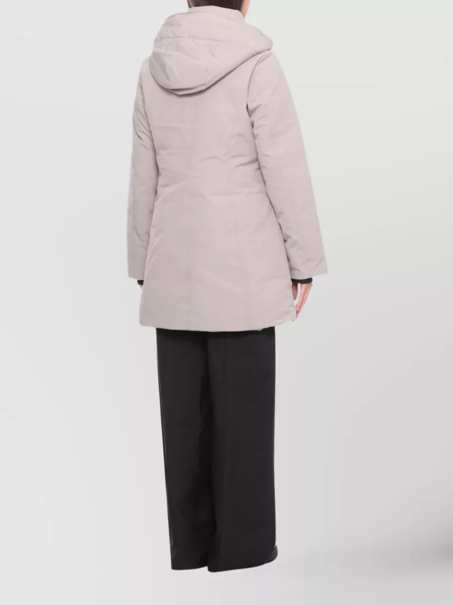 Canada Goose Women's Quilted Hooded Parka Pockets
