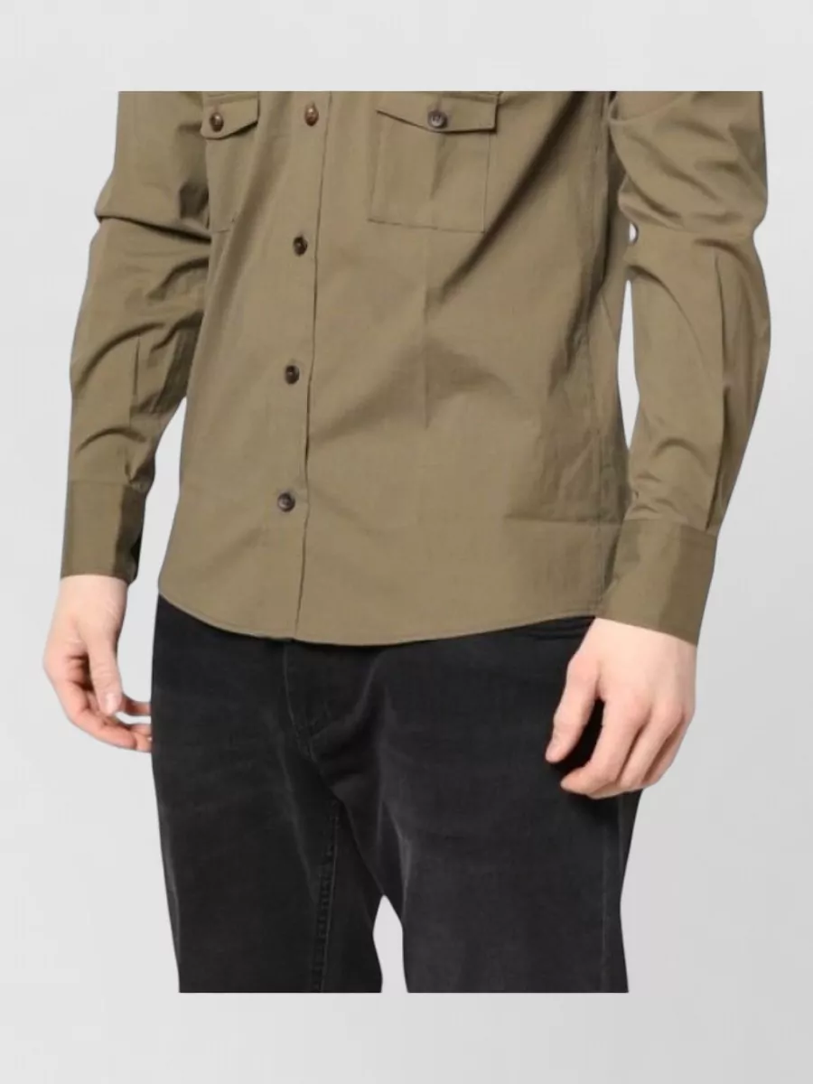 Dolce&Gabbana Cotton Long-Sleeve Shirt
