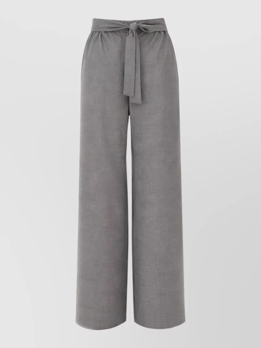 Max Mara Virgin Wool Wide-leg Lounge Trousers