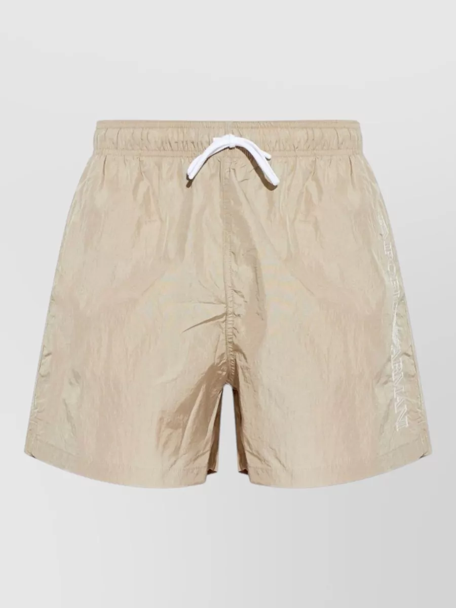 Emporio Armani Logo swim shorts