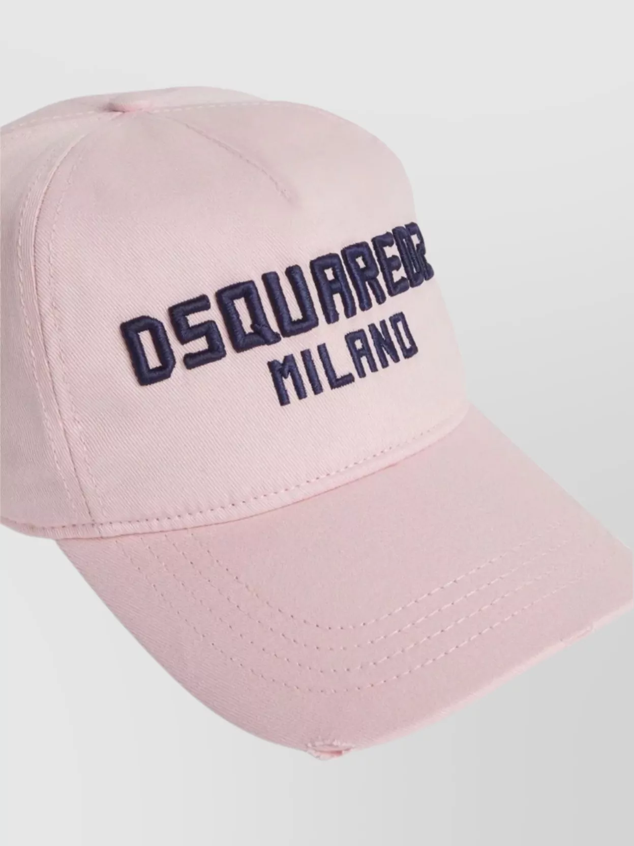 Dsquared2 Structured Baseball Cap With Curved Brim