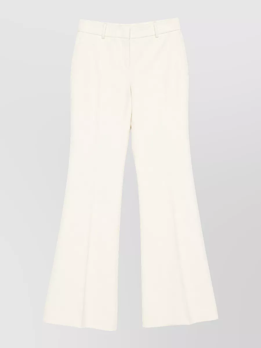 Ermanno Scervino Virgin Wool Flared Trousers