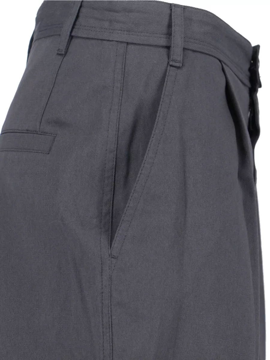 Low Classic Straight-Leg Tailored Trousers