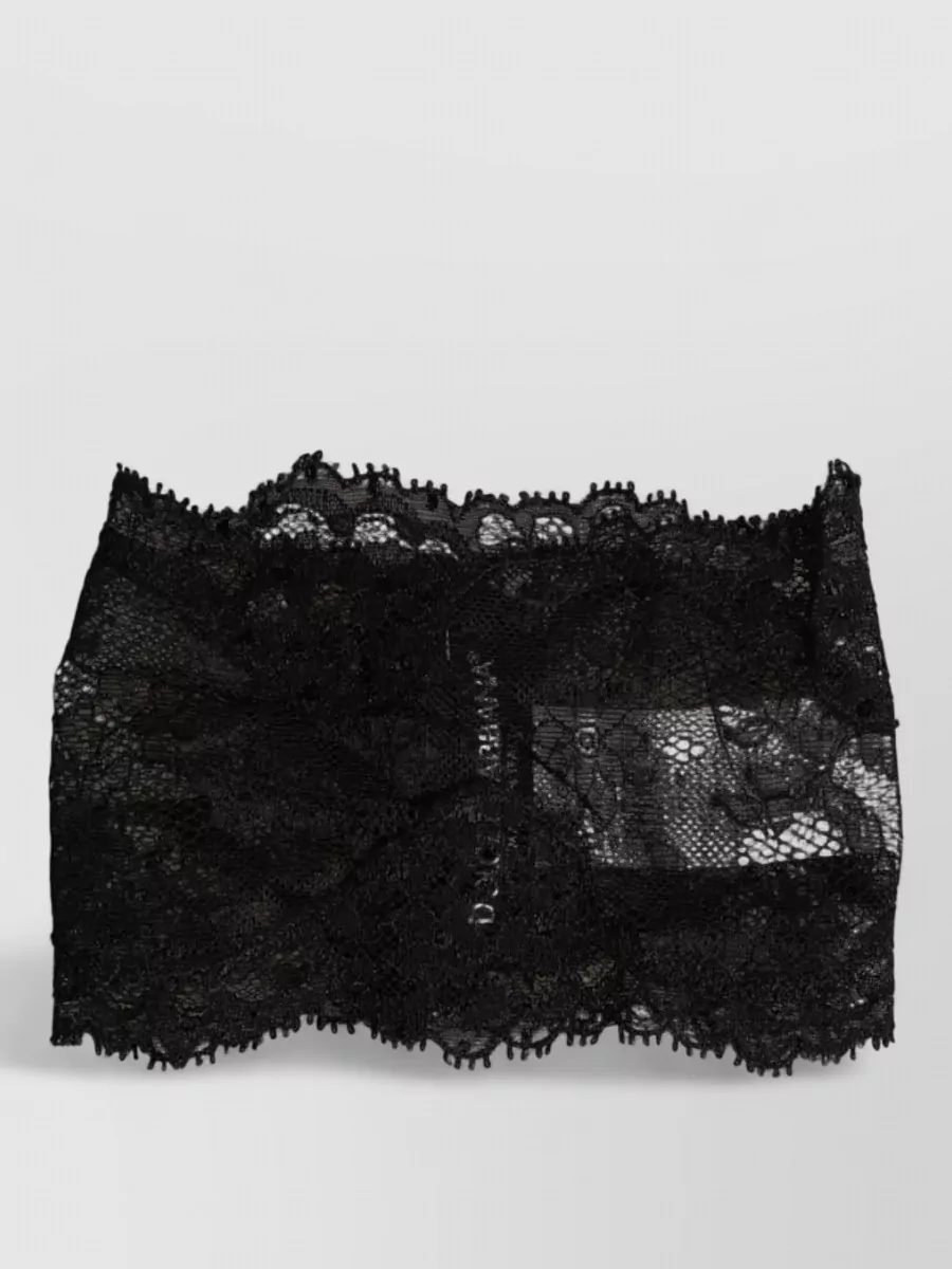 Dolce&Gabbana lace bandeau bustier top