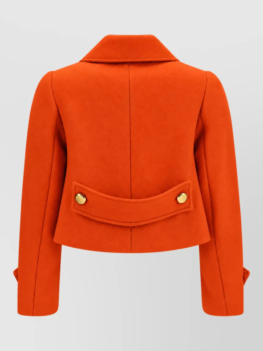 Parosh Wool Single Breasted Coat