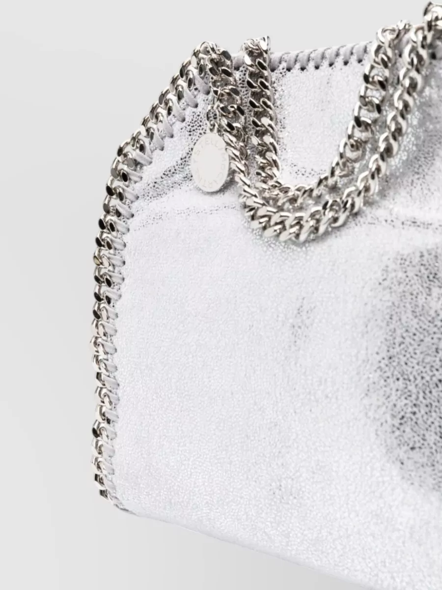 Stella Mccartney Tiny Chain Handle Eco Tote Bag