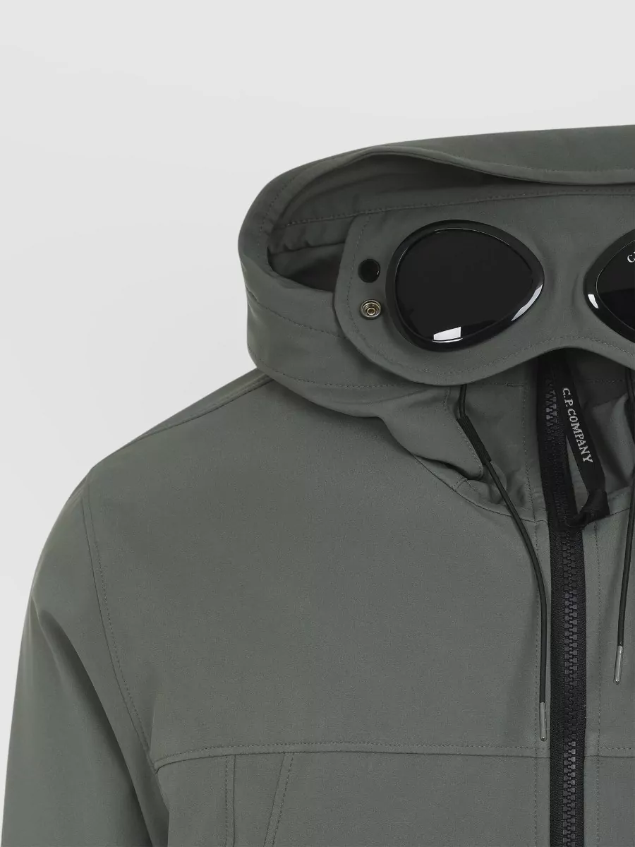 C.p. Company Hooded Goggle Jacket Adjustable Drawstrings
