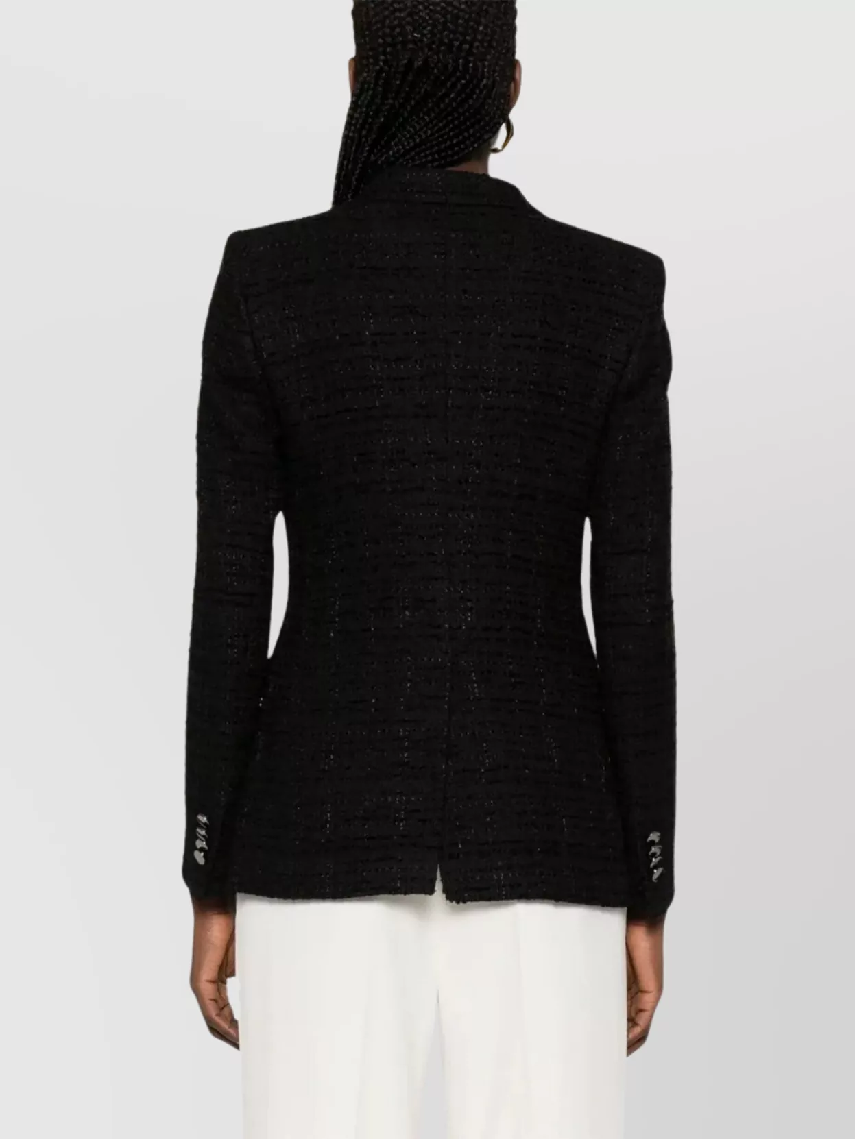 Tagliatore Double-Breasted Jacket Featuring Button Detailing