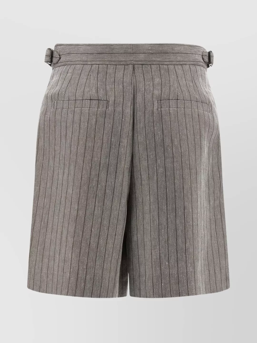 Brunello Cucinelli Herringbone Bermuda Shorts Bermuda And Short Multicolor In Multi