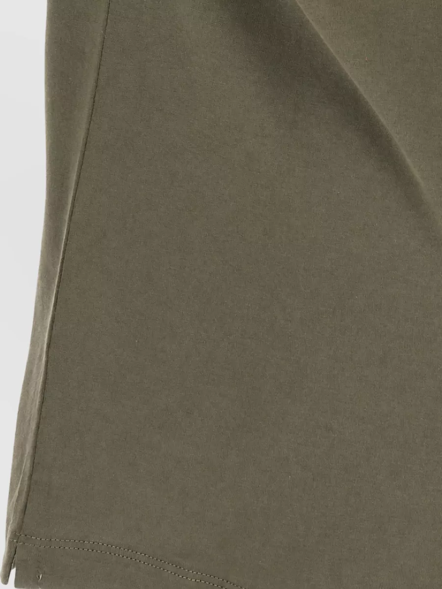 Brunello Cucinelli Cotton Logo-Print Short-Sleeve T-Shirt