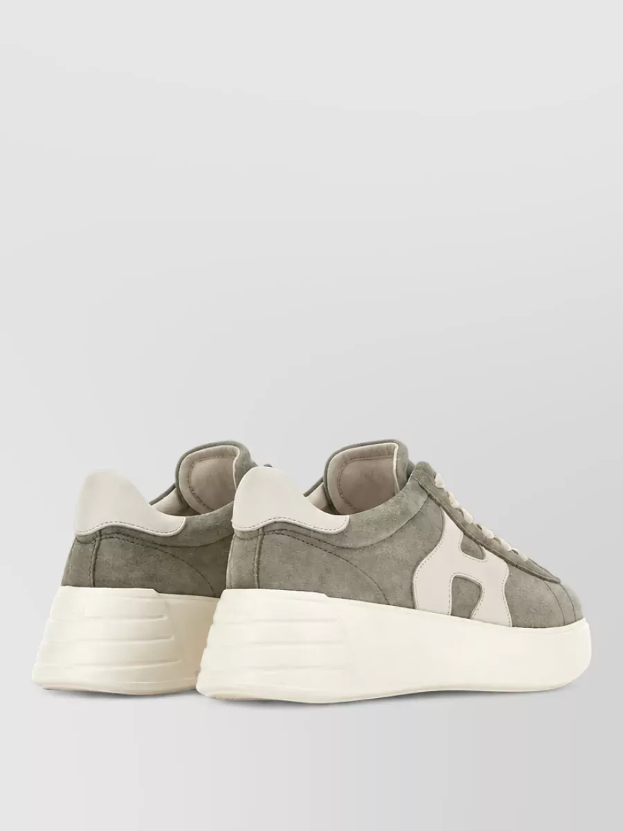 Hogan Leather Lace Up Shoes